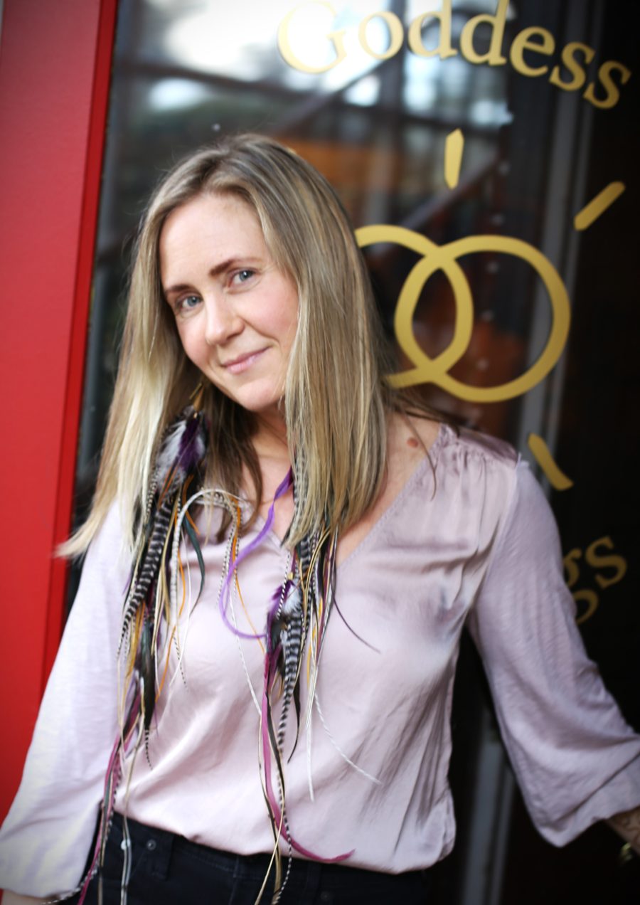 Amy Miller, artist and founder of Peace and Magic